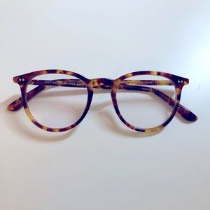 DIFF tortoise blue light blocking glasses